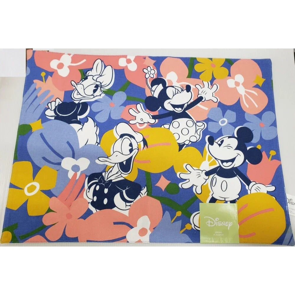 Set of 2 Same Fabric Printed Placemats(13